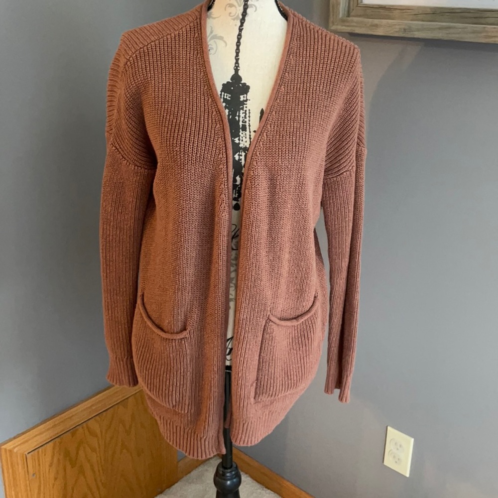 Open front cardigan
